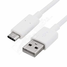 1.5 Foot USB Type C to USB2.0 A Male Cable 0.5M White OD:3.5mm