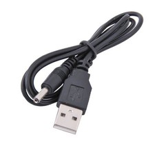 USB 2.0 A Male To 3.5x1.35mm Male DC Plug Tablet Charging Cable 5V 2A