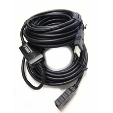 25 Meter (80 Feet) USB 2.0 Type A Male to A Female Active Extension Repeater Cable - 25M 80 Foot) Black