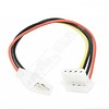 8" 4 Pin Molex Right Angle Power Cable