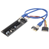 Motherboard PCIe x1 Extender Riser Cable