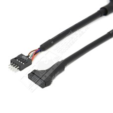 Gigacord 6 inch Gigacord USB 3.0 Female to USB 2.0 Male Adapter, Black