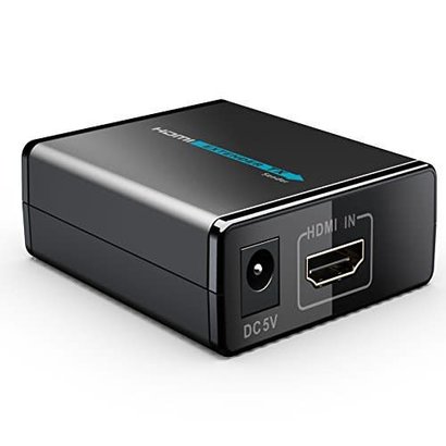 Lenkeng LKV372 1080P Lenkeng HDMI Powered Network Extender Over Ethernet LAN RJ45 Cat 6 For HD 1080P DVD PS3 Projector up to 40 Meters Unlimited Extender by Transmitter & Receiver