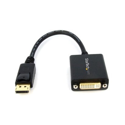 Startech StarTech DP2DVI2 Display Port Male to DVI Female Video Adapter Converter Cable Black (DisplayPort to DVI)