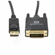 Gigacord Gigacord DisplayPort to DVI Male/Male Cable, Black (Choose Length)