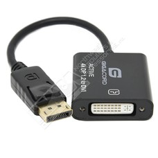 Gigacord Gigacord Active 4K DisplayPort Male to DVI Female Adapter Cable Eyefinity Compatible