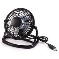 USB Desktop 4" Mni Fan Model 810, Black