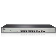 8 Port + 2 Combo-Port Gigabit Ethernet SNMP Managed PoE Switch, Rack Mountable