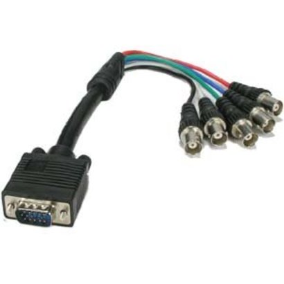 1FT HDDB15M VGA - 5 BNC FEMALE