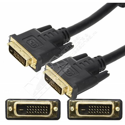 15Ft Ultra DVI-D 24-pin Dual link Video Cable, Black