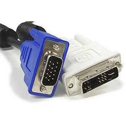 15 ft. DVI-I Dual Link Male (24+5) to HD15 VGA Male Analog Video Cable