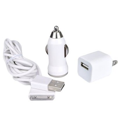 6ft iPhone, 1amp Wall/Auto Chr