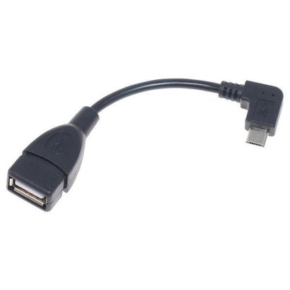 6" Micro USB OTG Right Angle