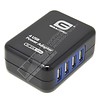 Gigacord Gigacord USB Wall Charger, 4-Port Home Travel Universal Portable USB Charger Power Adapter 15.5W with Foldable Plug for iPhone 6S Plus, iPad, Mini, Samsung Galaxy S6 S7 Edge,Nexus, HTC, Tablet (Black)