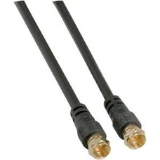 F-Type Screw-on RG59 Cable Black (Choose Length)