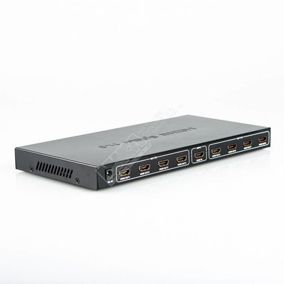 8 Port 1x8 HDMI 3D 1.3 Amplified Powered Splitter Signal Distributor Multiplier Full HD 1080P