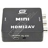 Gigacord Gigacord 1080P HDMI to AV 3-RCA to Composite Video Audio Converter Adapter, Black