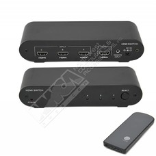 BAFO BF-3362 HDMI 3-to-1 Switch With Remote - Video Audio switch, 3 Ports