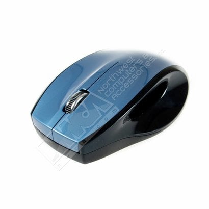 KUPI M800R Blue Trace 2.4Ghz Wireless Mouse (Blue)