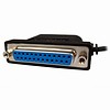 CABLES UNLIMITED USB-1480-06 USB to DB9M Serial and DB25 Parallel Port Adapter, Win7/8 Support