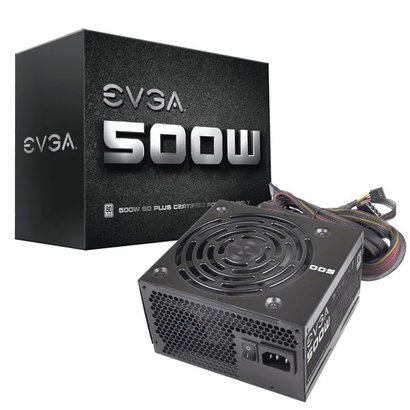 EVGA eVGA 80+ 500W ATX 12V/EPS 12V Power Supply - Black