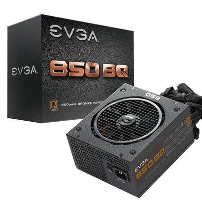 EVGA EVGA 850 BQ, 80+ BRONZE 850W, Semi Modular, 5 Year Warranty, Includes FREE Power On Self Tester, Power Supply 110-BQ-0850-V1