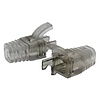 Clear Strain Relief Boot for Cat5E UTP RJ45 Clear 100pack