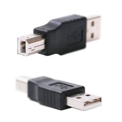 USB A Male to B Male Adapter