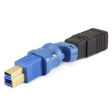 USB 3.0 B Male to USB 2.0 B Female Adapter (Gold Plated)