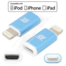 Gigacord Gigacord Micro USB Female to 8-pin iPhone Male Adapter (Choose color)