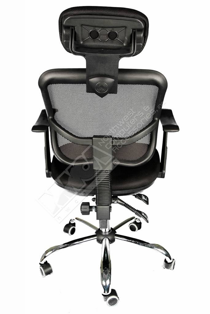 Black Office Chair with Breathable Mesh Design - NWCA Inc.