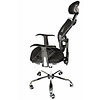 Cryo-PC Black Office Chair with Breathable Mesh Design