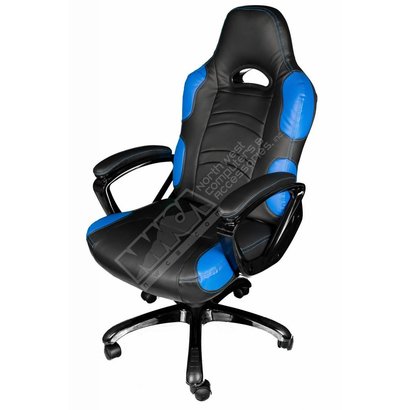 Cryo-PC Black and Blue High Back Ergonomic Gaming Chair