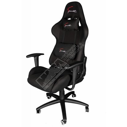 Cryo-PC Black High Back Ergonomic Racing Style Swivel Gaming Chair