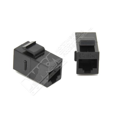 Cat5E Inline Coupler w/Keystone Latch (Choose color)