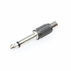 1/4 inch Mono Plug to RCA Jack Adapter