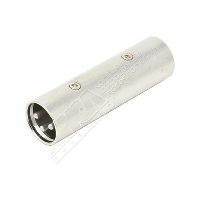 XLR Male/Male Barrel Coupler