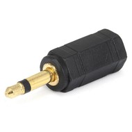 MonoPrice 3.5mm Mono Plug to 3.5mm Mono Jack Adapter Gold Plated