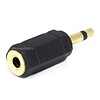 MonoPrice 3.5mm Mono Plug to 3.5mm Mono Jack Adapter Gold Plated