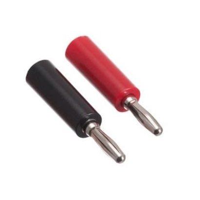 Banana Plug Black Plastic