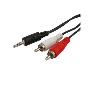 Composite Adapter - RCA Jack to 2 RCA Jacks