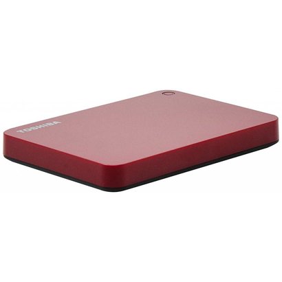 Toshiba Toshiba Canvio Advance 1TB Portable External Hard Drive USB 3.0, Red (HDTC910XR3AA)