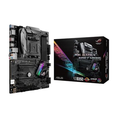 ASUS ASUS ROG STRIX B350-F GAMING AM4 AMD B350 SATA 6Gb/s USB 3.1 HDMI ATX AMD Motherboard