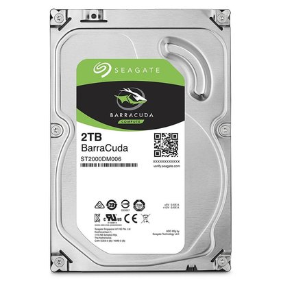 Seagate Seagate 2TB BarraCuda SATA 6Gb/s 64MB Cache 3.5-Inch Internal Hard Drive (ST2000DM006)
