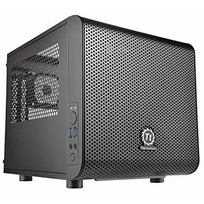 Cryo-PC Mini ITX Intel Core i3-7100 3.9Ghz 2-Core 4-Thread, 8GB DDR4, 128GB M.2 SSD, Windows 10 Pro