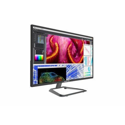 Sceptre Sceptre 27" IPS Ultra 4K LED Monitor, UHD 3840x2160, HDMI DVI DisplayPort Speakers, Metallic Black (2017)