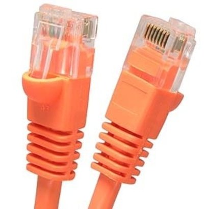 Cat.6 Crossover Cable Orange w/Boot (3 - 25ft.)