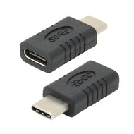 Gigacord USB-C Male Female Straight Adapter
