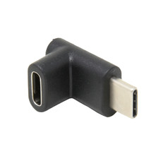 Gigacord USB-C Male Female Right Angle Adapter