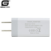 Gigacord Gigacord 2-Port USB 4.8A (2x2.4A) Wall Charger, Foldable Plug, White